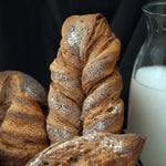 Dark Simulation Chocolate Bread Gourmet Photography Props Baking Shop Window Display