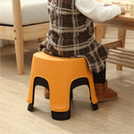 Household Bathroom Row Stools Plastic Stools Thickened Low Stools Square Stools Small Benches