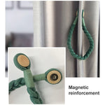 1 Pair Magnetic Buckle Twist Tie For Curtains