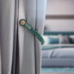 1 Pair Magnetic Buckle Twist Tie For Curtains