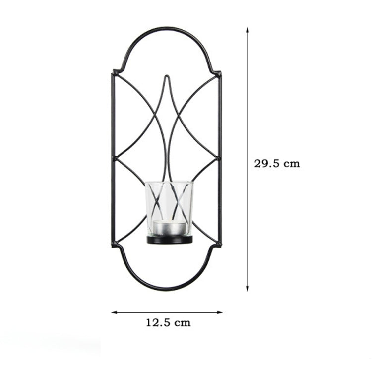 Wall Hanging Iron Candle Holder Wall Decoration Pendant