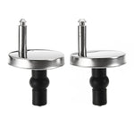 1 Pair 3903 Zinc Alloy Toilet Seat Hinge Installation Nut Quick Release Installation Screw