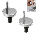 1 Pair 3903 Zinc Alloy Toilet Seat Hinge Installation Nut Quick Release Installation Screw