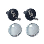 1 Pair 3903 Zinc Alloy Toilet Seat Hinge Installation Nut Quick Release Installation Screw