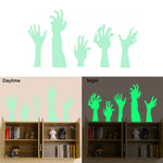 KS-58 Living Room Bedroom Luminous Arm Self-Adhesive Wall Sticker