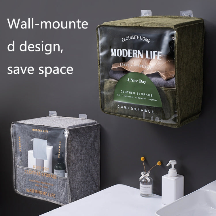 Bathroom Moisture-Proof Hanging Foldable Storage Box