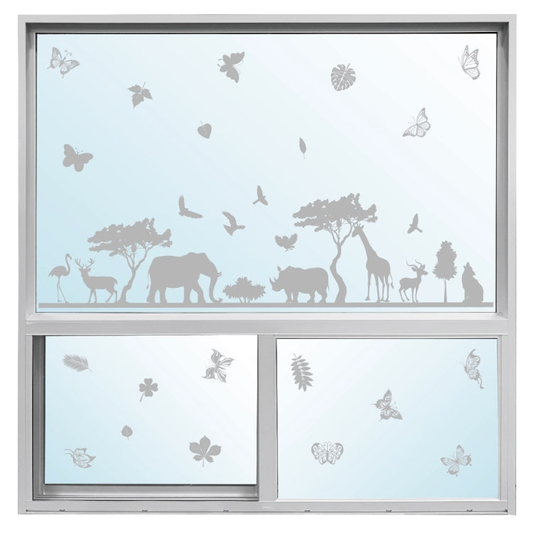 Transparent Window Decals Protect Wild Birds From Impact Decals