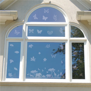 Transparent Window Decals Protect Wild Birds From Impact Decals