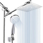 Pressurized Water-Saving Top Spray Handheld Dual Shower Set