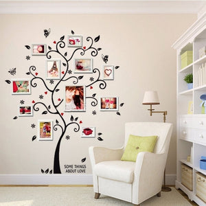 3D DIY Removable Photo Tree PVC Wall Stickers Mural Art Home Decor