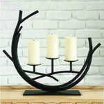 Romantic Vintage Wrought Iron Home Decoration Candle Holder Decoration