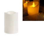 Cylindrical LED Electronic Candle Light Simulation Wedding Candlestick Candle